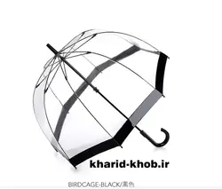 چتر شفاف روبان دار TOP