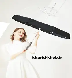 چتر شفاف روبان دار TOP