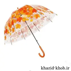 چتر طرح برگ پاییزی