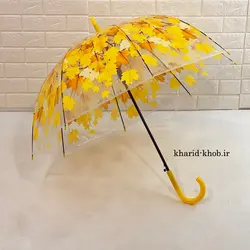 چتر طرح برگ پاییزی