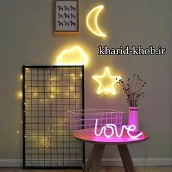 آباژور نئونی طرح(Love)