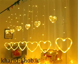 پرده قلب 12 آویز