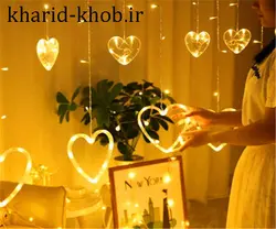 پرده قلب 12 آویز