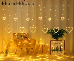 پرده قلب 12 آویز