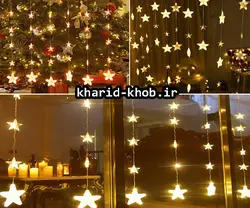 ریسه پرده 40 ستاره ال ای دی