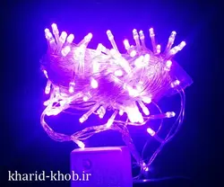 ریسه کریسمسی بنفش