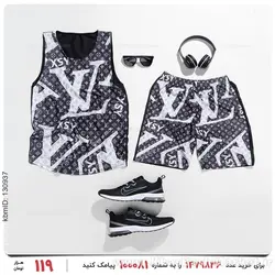 ست رکابی و شلوارک مردانه Louis Vuitton مدل 25461