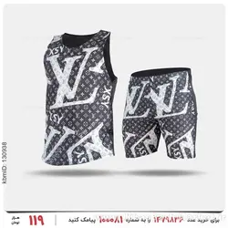 ست رکابی و شلوارک مردانه Louis Vuitton مدل 25461