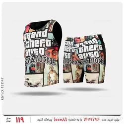ست رکابی و شلوارک مردانه Imaz مدل 25469