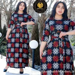 پیراهن زنانه ساحلی کامپیوتری کد 49483