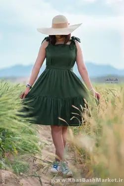 ساحلی کوتاه هیلدا سبز کد 45025