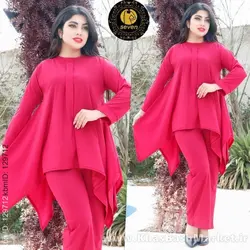 تونیک شلوار گوشلواره ای کد 49201