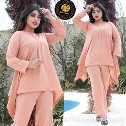 تونیک شلوار گوشلواره ای کد 49201