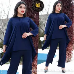 تونیک شلوار گوشلواره ای کد 49201
