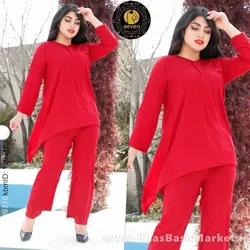 تونیک شلوار گوشلواره ای کد 49201