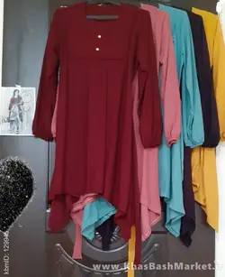 تونیک زنانه دو دگمه نرگس کد 1507