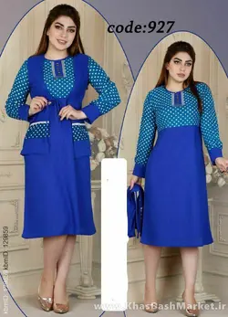 تونیک طرح جیب یقه سنتی کد 7795