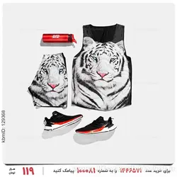 ست رکابی و شلوارک مردانه Rayan مدل 25468