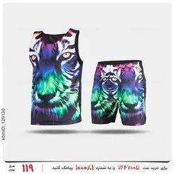 ست رکابی و شلوارک مردانه Alma مدل 25465