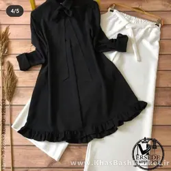 ست شومیز شلوار زنانه هیوا کد 7465