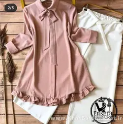 ست شومیز شلوار زنانه هیوا کد 7465