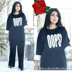 تونیک شلوار لش اوپس نواری کد 44270