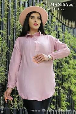 شومیز مانتویی کد 5395