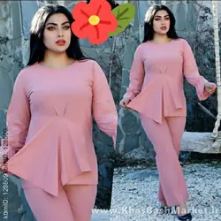 تونیک شلوار هلالی کد 44236