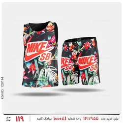 ست رکابی و شلوارک مردانه Nike مدل 26596