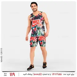 ست رکابی و شلوارک مردانه Nike مدل 26596