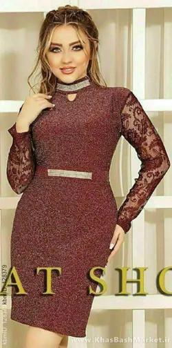 لباس مجلسی زنانه لمه آیلار کد 43218