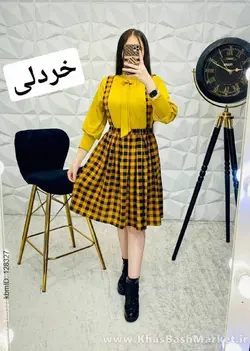 دو تیکه بلوزدامن پانیک کد 44307