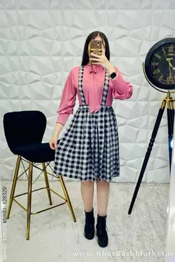 دو تیکه بلوزدامن پانیک کد 44307