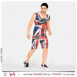 ست رکابی و شلوارک مردانه Nike مدل 25993