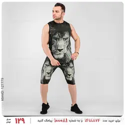 ست رکابی و شلوارک مردانه Floy مدل 19520