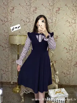 تونیک دامن زنانه مدل آرام کد 6265