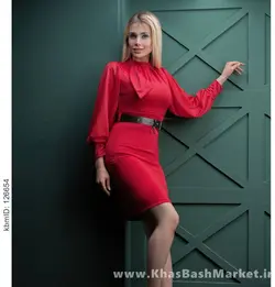 لباس مجلسی زنانه رامینا مشکی کد 44145