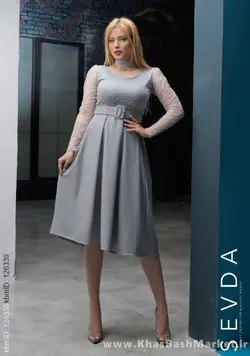 لباس مجلسی زنانه درسا قرمز کد 44143