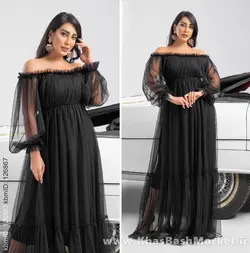 لباس مجلسی زنانه نارون ماکسی کد 43264