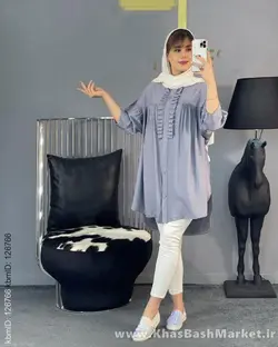 شومیز جلو پلیسه کد 6261