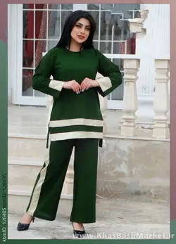 تونیک شلوار دو خط کد 48856