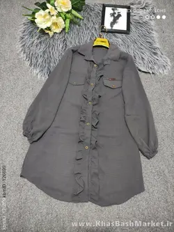 شومیز مانتویی شاپرک کد 6278