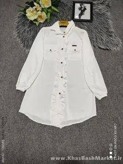 شومیز مانتویی شاپرک کد 6278