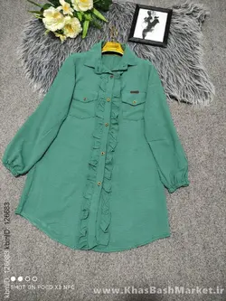 شومیز مانتویی شاپرک کد 6278