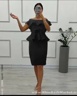 لباس مجلسی زنانه پیراهن عروسکی ناتالی کد 44946