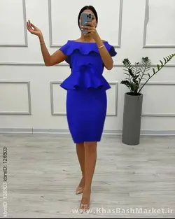 لباس مجلسی زنانه پیراهن عروسکی ناتالی کد 44946