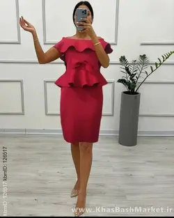 لباس مجلسی زنانه پیراهن عروسکی ناتالی کد 44946