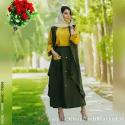 سه تیکه جلیقه شومیز دامن کد 50282