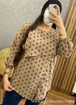 شومیز طرح کوکو شنل کد 40671