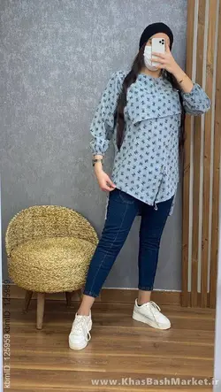 شومیز طرح کوکو شنل کد 40671